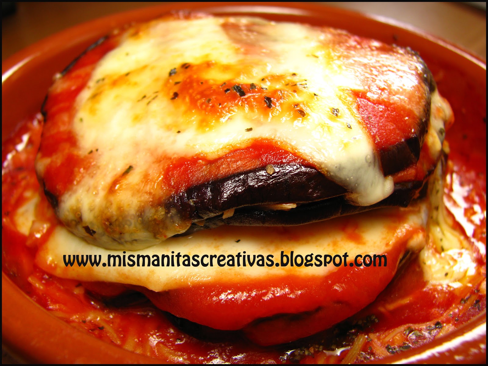 Receta berenjenas con queso parmesano